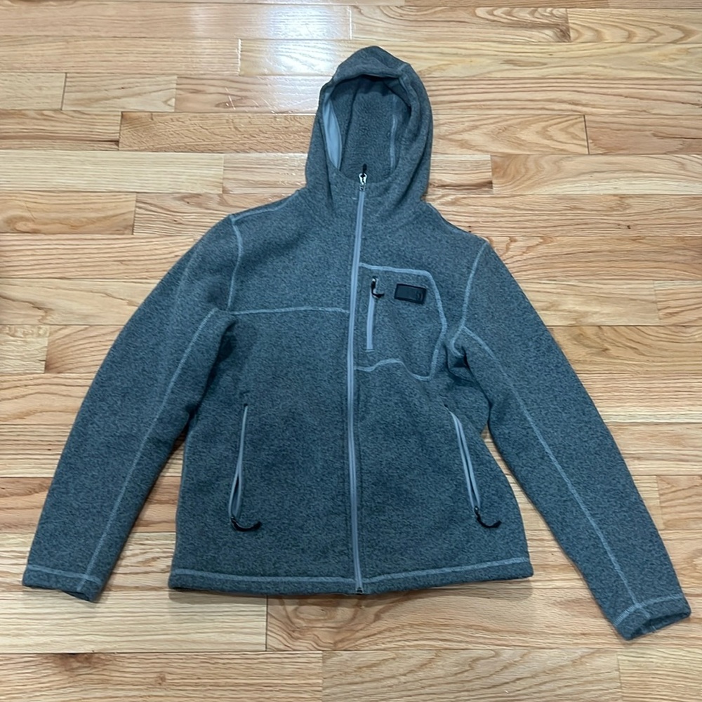 North face fleece zip up